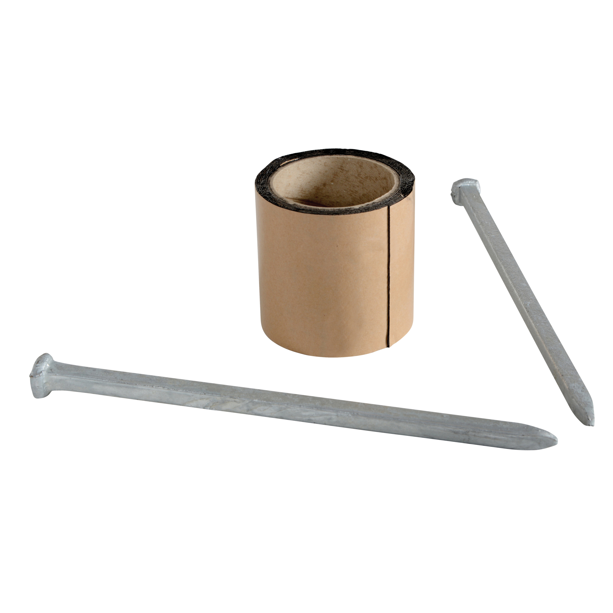 Vestil Asphalt Car Stop Hardware Kit - 5.375in. Length, 12.5in. Height, Steel, 2 Pcs, Model# CS-AK-2